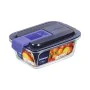 Fiambrera Hermética Luminarc Easy Box Azul Vidrio (380 ml) (6 Unidades) de Luminarc, Almacenamiento de alimentos - Ref: S2709...