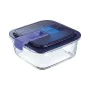 Fiambrera Hermética Luminarc Easy Box Azul Vidrio (6 Unidades) (1,22 L) de Luminarc, Almacenamiento de alimentos - Ref: S2709...