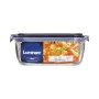 Fiambrera Hermética Luminarc Easy Box Azul Vidrio (6 Unidades) (1,22 L) de Luminarc, Almacenamiento de alimentos - Ref: S2709...