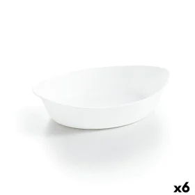 Teglia da Cucina Luminarc Smart Cuisine Ovale Bianco Vetro 25 x 15 cm (6 Unità) di Luminarc, Piatti e teglie - Rif: S2709842,...