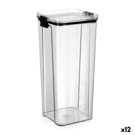 Recipiente Conservador de Alimentos Quid Cocco Transparente Plástico 1,8 L (12 Unidades) de Quid, Almacenamiento de alimentos...