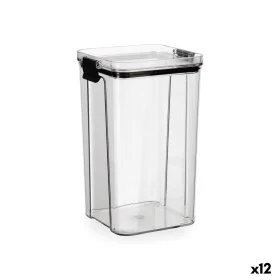 Recipiente Conservador de Alimentos Quid Cocco Transparente Plástico 1,3 L (12 Unidades) de Quid, Almacenamiento de alimentos...