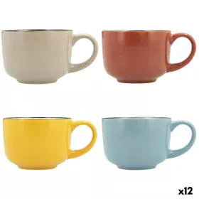 Cup Quid Frappe Ceramic Multicolour (400 ml) (12 Units) by Quid, Cups - Ref: S2709951, Price: 33,55 €, Discount: %