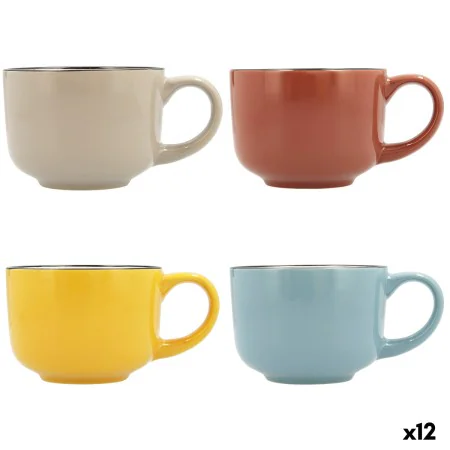 Cup Quid Frappe Ceramic Multicolour (400 ml) (12 Units) by Quid, Cups - Ref: S2709951, Price: 33,55 €, Discount: %