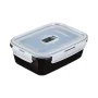 Fiambrera Hermética Luminarc Pure Box Negro 1,22 L Vidrio (6 Unidades) de Luminarc, Almacenamiento de alimentos - Ref: S27099...