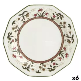 Assiette à dessert Queen´s By Churchill Assam Floral Céramique Vaisselle Ø 20,5 cm (6 Unités) de Queen´s, Plats et plateaux -...