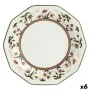 Dessert Dish Queen´s By Churchill Assam Floral Ceramic China crockery Ø 20,5 cm (6 Units) by Queen´s, Plates and dishes - Ref...