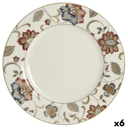 Flat plate Queen´s By Churchill Jacobean Floral Ø 27,3 cm Ceramic China crockery (6 Units) by Queen´s, Plates and dishes - Re...