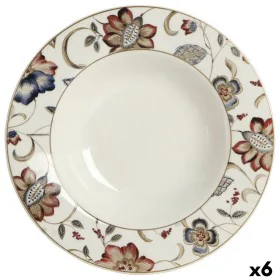 Piatto Fondo Queen´s By Churchill Jacobean Floreale Ceramica servizio di piatti 22,8 cm (6 Unità) di Queen´s, Piatti e teglie...