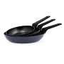 Set of pans Bidasoa Horizonte 3 Pieces Toughened aluminium by Bidasoa, Frying pan and saucepan sets - Ref: S2710034, Price: 3...