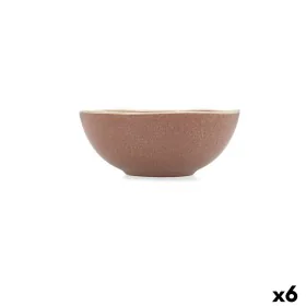 Bol Bidasoa Gio 16 x 6,5 cm Céramique Marron (6 Unités) de Bidasoa, Plats et plateaux - Réf : S2710134, Prix : 23,68 €, Remis...