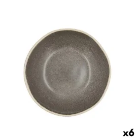 Piatto Fondo Bidasoa Gio Ceramica Grigio 19 cm (6 Unità) di Bidasoa, Piatti e teglie - Rif: S2710144, Prezzo: 27,29 €, Sconto: %