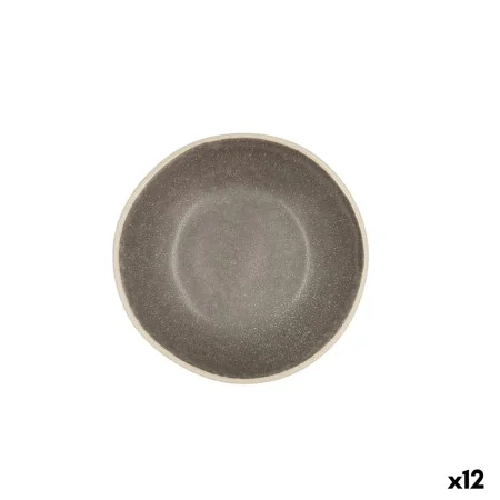 Bowl Bidasoa Gio Ceramic Grey 12 x 3 cm (12 Units) by Bidasoa, Plates and dishes - Ref: S2710148, Price: 30,81 €, Discount: %