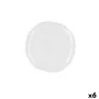 Flat plate Ariane Earth Ceramic White 25 cm (6 Units) by Ariane, Plates and dishes - Ref: S2710170, Price: 41,25 €, Discount: %