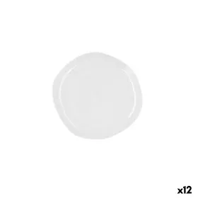 Assiette plate Ariane Earth Céramique Blanc Ø 21 cm (12 Unités) de Ariane, Plats et plateaux - Réf : S2710172, Prix : 69,37 €...