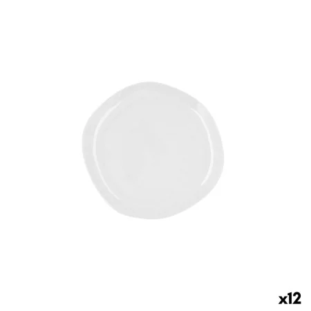 Piatto da pranzo Ariane Earth Bianco Ceramica Ø 21 cm (12 Unità) di Ariane, Piatti e teglie - Rif: S2710172, Prezzo: 69,37 €,...