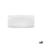 Vassoio per aperitivi Ariane Artisan Ceramica Bianco 30 x 15 cm (6 Unità) di Ariane, Piatti e teglie - Rif: S2710188, Prezzo:...