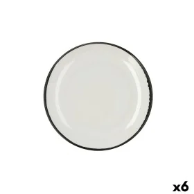 Prato de Jantar Ariane Vital Filo Branco Cerâmica Ø 27 cm (6 Unidades) de Ariane, Pratos e fontes - Ref: S2710198, Preço: 42,...