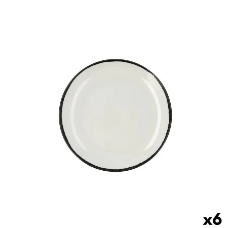 Prato de Jantar Ariane Vital Filo Branco Cerâmica (6 Unidades) de Ariane, Pratos e fontes - Ref: S2710200, Preço: 31,77 €, De...