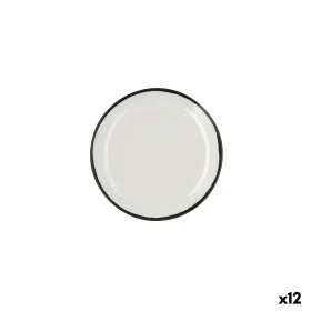 Piatto da pranzo Ariane Vital Filo Bianco Ceramica Ø 21 cm (12 Unità) di Ariane, Piatti e teglie - Rif: S2710202, Prezzo: 52,...