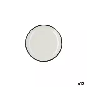 Assiette plate Ariane Vital Filo Blanc Céramique Ø 21 cm (12 Unités) de Ariane, Plats et plateaux - Réf : S2710202, Prix : 52...