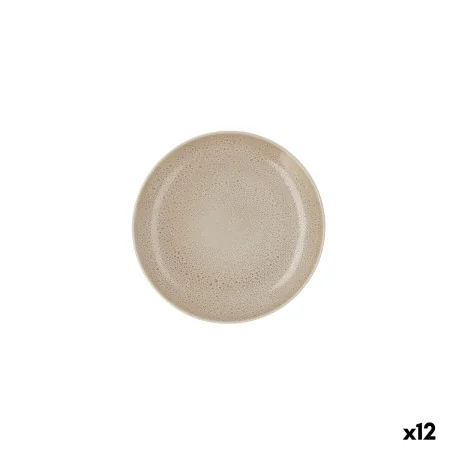 Flat plate Ariane Porous Ceramic Beige Ø 21 cm (12 Units) by Ariane, Plates and dishes - Ref: S2710216, Price: 79,75 €, Disco...