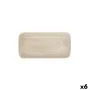 Plateau apéritif Ariane Porous 28 x 14 cm Céramique Beige (6 Unités) de Ariane, Plats et plateaux - Réf : S2710220, Prix : 89...