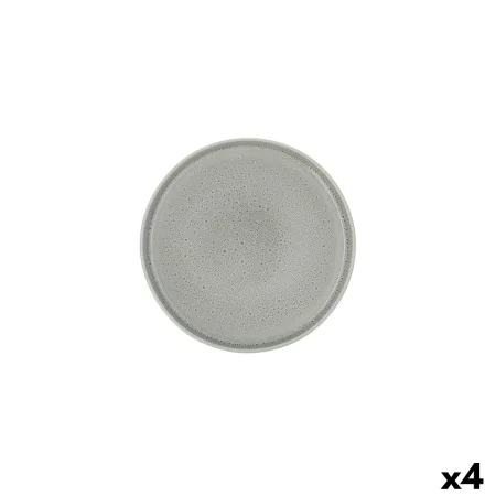 Assiette plate Ariane Porous Céramique Vert Ø 21 cm (4 Unités) de Ariane, Plats et plateaux - Réf : S2710240, Prix : 46,68 €,...