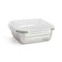 Hermetic Lunch Box Bidasoa Theo 18,3,5 x 18,3 x 6,8 cm Silver 1,2 L Metal by Bidasoa, Food storage - Ref: S2710258, Price: 43...