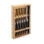 Meat Knife Set Lou Laguiole Rustic 6 Units 13 cm by Lou Laguiole, Filleting Knives - Ref: S2710298, Price: 10,97 €, Discount: %