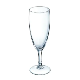 Champagne glass Luminarc Elegance Transparent Glass 170 ml (24 Units) by Luminarc, Champagne flute - Ref: S2710344, Price: 88...