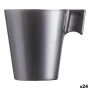 Mug Luminarc Flashy Purple 80 ml Glass (24 Units) by Luminarc, Cups - Ref: S2710352, Price: 79,19 €, Discount: %