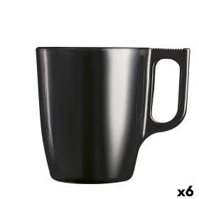 Caneca Luminarc Flashy Preto 250 ml Vidro (6 Unidades) de Luminarc, Canecas - Ref: S2710356, Preço: 22,03 €, Desconto: %