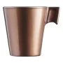 Mug Luminarc Flashy Light brown 80 ml Glass (24 Units) by Luminarc, Cups - Ref: S2710368, Price: 79,19 €, Discount: %