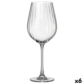 Wine glass Bohemia Crystal Optic Transparent 650 ml 6 Units by Bohemia Crystal, Wine glasses - Ref: S2710401, Price: 21,68 €,...