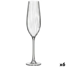 Copo de champanhe Bohemia Crystal Optic Transparente Vidro 260 ml (6 Unidades) de Bohemia Crystal, Copos de champanhe - Ref: ...