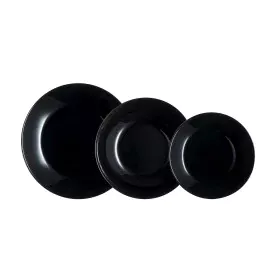 Conjunto de Louça Arcopal Zelie Black Preto 12 Peças de Arcopal, Louças combinadas - Ref: S2710417, Preço: 17,86 €, Desconto: %