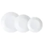 Set de Vajilla Luminarc Zelie Blanco Vidrio 18 Piezas de Luminarc, Vajillas combinadas - Ref: S2710478, Precio: 20,13 €, Desc...