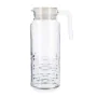 Jar with Lid and Dosage Dispenser Luminarc Cheqs Transparent Glass 1,3 L by Luminarc, Jugs and decanters - Ref: S2710553, Pri...