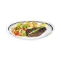 Piatto da pranzo Luminarc Friends Time Bistr Bianco/Nero Vetro Ø 30 cm Carne (12 Unità) di Luminarc, Piatti e teglie - Rif: S...