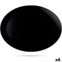 Serving Platter Luminarc Diwali Negro Black Glass 35 x 24 cm (6 Units) by Luminarc, Plates and dishes - Ref: S2710585, Price:...