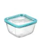 Square Lunch Box with Lid Bormioli Rocco Frigoverre Future Transparent 773 ml Glass (12 Units) by Bormioli Rocco, Food storag...