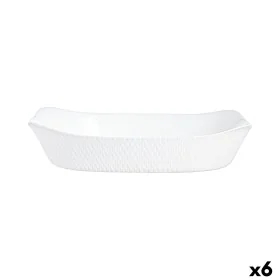 Teglia da Cucina Luminarc Smart Cuisine Bianco Vetro 34 x 25 cm (6 Unità) di Luminarc, Piatti e teglie - Rif: S2710597, Prezz...