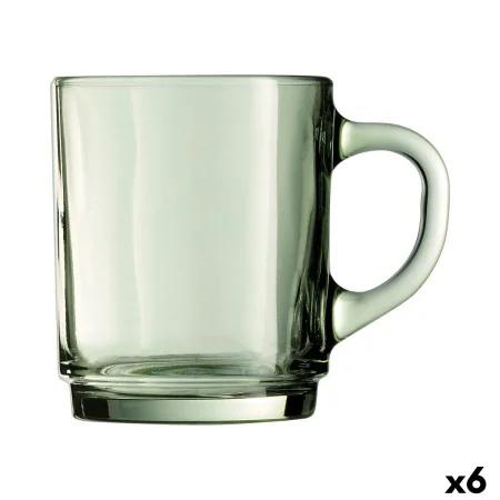 Tasse Luminarc Alba Vert verre 250 ml (6 Unités) de Luminarc, Tasses - Réf : S2710656, Prix : 19,05 €, Remise : %