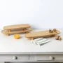 Snack tray Bidasoa Bambu Brown Wood 45 x 15,5 x 4,8 cm by Bidasoa, Plates and dishes - Ref: S2710665, Price: 10,74 €, Discoun...