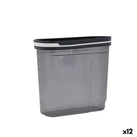 Boîte Quid City Avec couvercle Distributeur 1,8 L Gris Plastique (12 Unités) de Quid, Stockage des aliments - Réf : S2710695,...