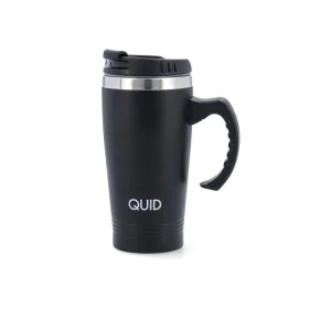 Caneca Térmica com Tampa Quid Cocco Com pega Aço inoxidável Preto 450 ml de Quid, Termos - Ref: S2710701, Preço: 7,15 €, Desc...