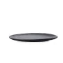 Flat Plate Bidasoa Cosmos Black Ceramic 23 cm (6 Units) by Bidasoa, Plates and dishes - Ref: S2710722, Price: 22,84 €, Discou...