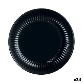 Dessert dish Luminarc Cottage Black Glass 19 cm (24 Units) by Luminarc, Plates and dishes - Ref: S2710732, Price: 55,26 €, Di...