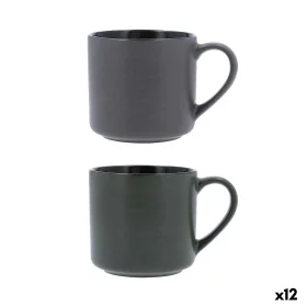 Cup Bidasoa Dark Moon XL Ceramic 540 ml (12 Units) by Bidasoa, Cups - Ref: S2710745, Price: 28,83 €, Discount: %